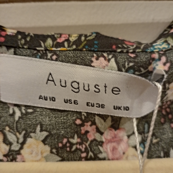 Auguste the label Olivia Bell sleeve Play dress size 10 - Picture 7 of 8